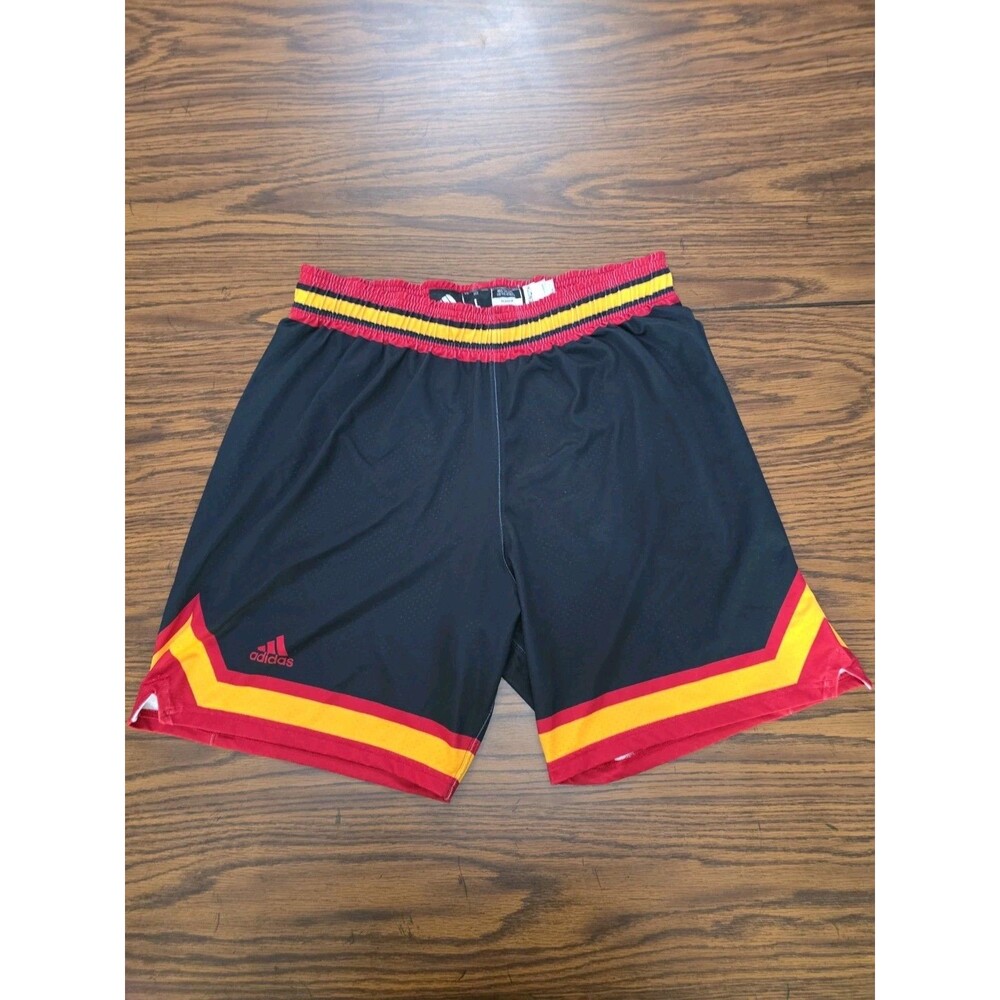 Adidas Player Athletic Shorts From Pittsburg State University Size L Black With